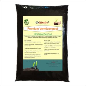 Yoidentity Branded Vermicompost Organic Fertilizer For Plants
