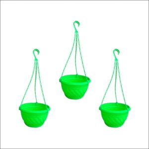 Yoidentity Hanging Pot Green Set of 3