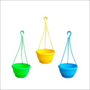 Yoidentity Hanging Pot Mix Color Set of 3