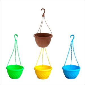 Yoidentity Hanging Pot Mix Color Set of 4